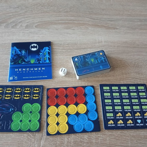 Shuffle Batman Henchmen card game new