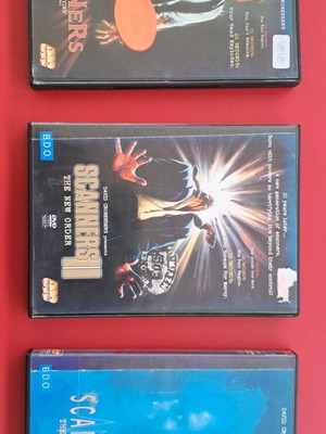 Scanners Trilogy DVD μεταχειρισμένο με ελληνικούς υπότιτλους