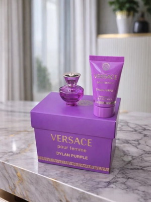 Versace Dylan Purple Mini Set καινούργιο, Eau de Parfum 5ml & Shower Gel 25ml