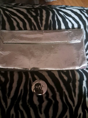 Thierry Mugler collectible bag like new with silver pendant