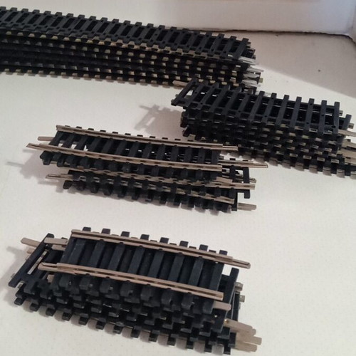Model railway track pieces 100+ like new