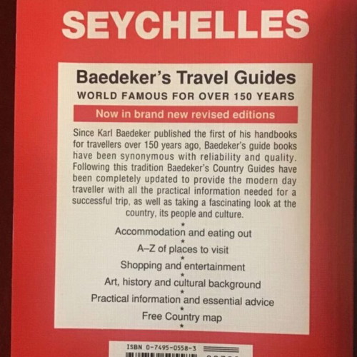 Seychelles guide used, travel book