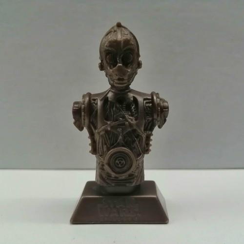 Star Wars Gold Plastic Mini Statue C-3PO Episode I like new