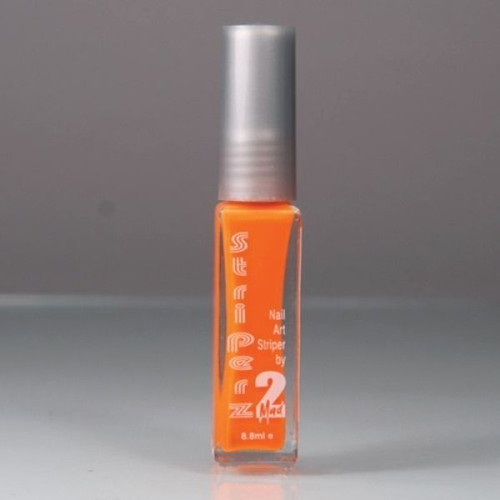 2MAD Nail Art Varnish Lumi Orange 8 ml new