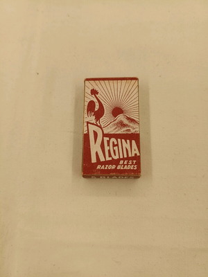 Regina 5 rare vintage razor blades Greek made new