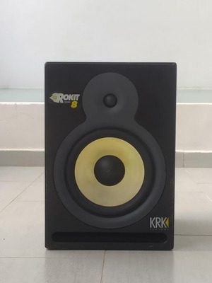 KRK Rokit 8 studio speaker used, powered