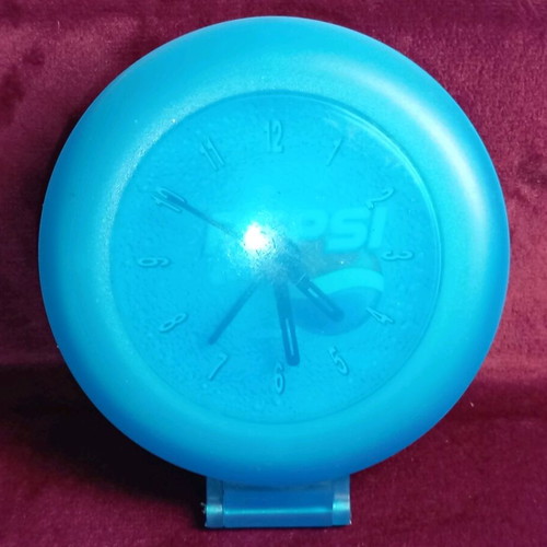 Collectible Pepsi tabletop clock used