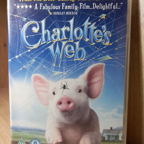 Charlotte's Web DVD like new with English subtitles