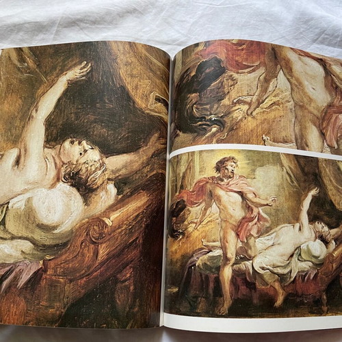Sabena Revue collectible magazine 1977 used, Rubens tribute