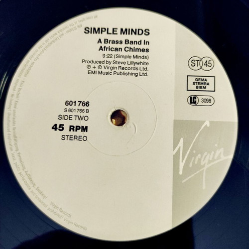 Simple Minds Don't You (Forget About Me) 12'' Vinyl Maxi Single used
