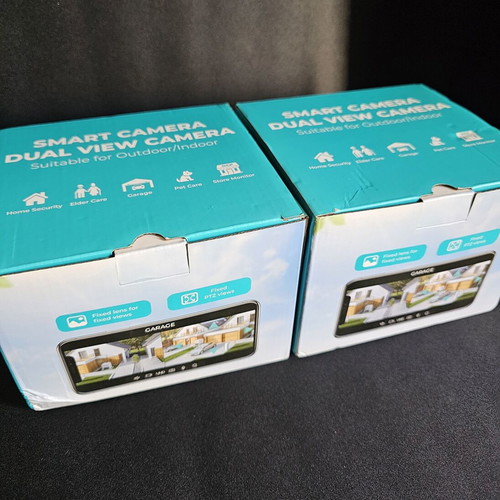 Security cameras double pack, new in packaging