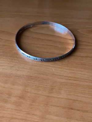 925 Silver Bracelet used with intricate design