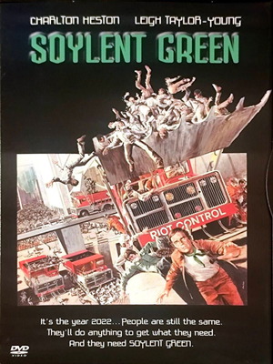 Soylent Green DVD μεταχειρισμένο, ταινία δράσης επιστημονικής φαντασίας με Charlton Heston