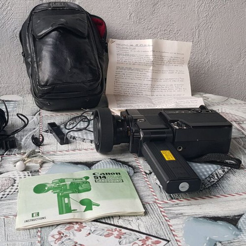 Canon 514XL Super 8 Film in very good condition with microphone and manual