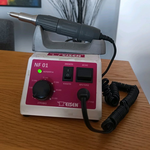 Professional nail equipment used for manicure and pedicure