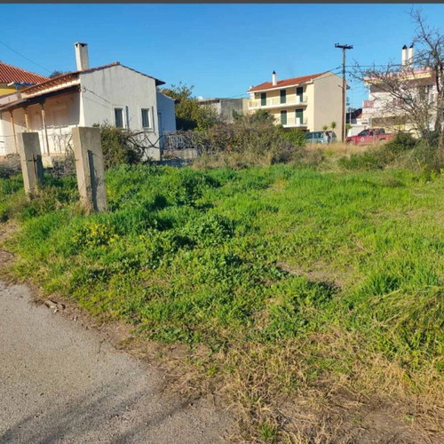 Land in Agkali Agia Anna 240 sqm, in city plan, level, with well