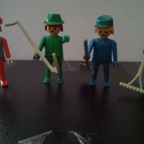 Playmobil used, 4 farmers