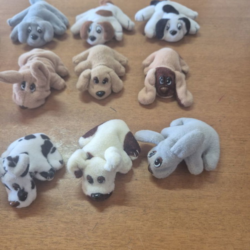 Pound Puppies used, pack of 15 small and large dogs
