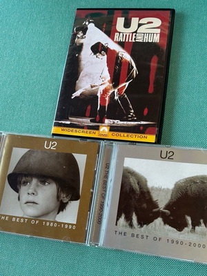 U2 pack 2 CDs and 1 DVD like new, rock
