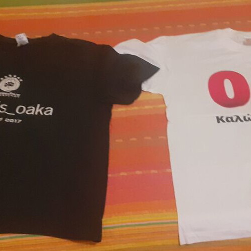 Panathinaikos T-shirts new, set of 2, L and XL sizes