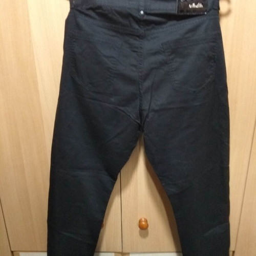 Max & Liu Capri Women's Pants No36 Stretch Elastic Used Black