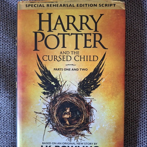 Harry Otter and the cursed child hardcover used