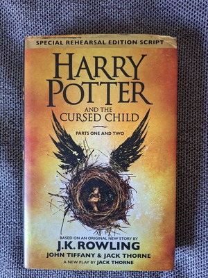 Harry Otter and the cursed child hardcover used