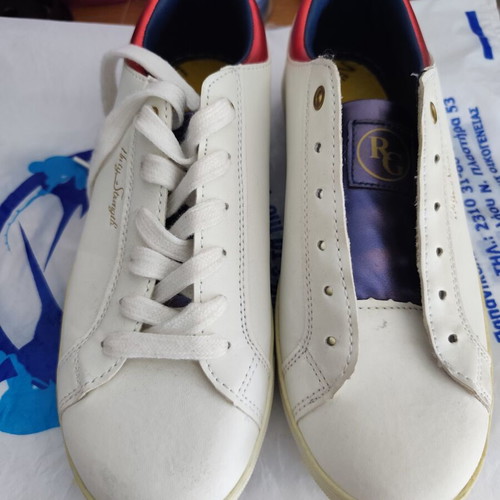 Renato Garini white sneakers size 38 like new