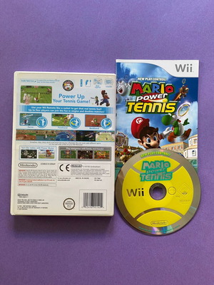 Nintendo Wii Mario Power Tennis игра μεταχειρισμένη, πλήρης με εγχειρίδιο