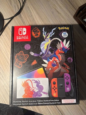 Nintendo Switch OLED 64GB Pokémon Scarlet & Violet Edition new