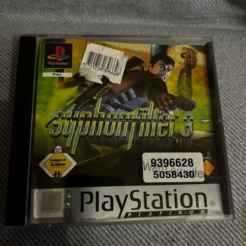 Syphon Filter 3 PlayStation (PS1) game like new