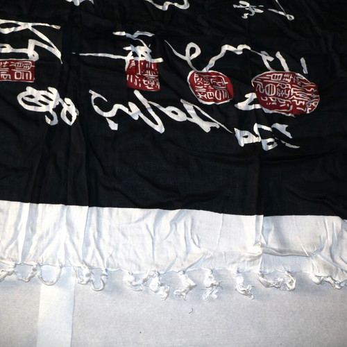 Handmade Japan Batik Silk and Cotton Pareo Scarf SAR118