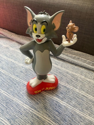 Tom and Jerry Disney φιγούρα μεταχειρισμένη μεγάλο μπουκάλι σαμπουάν 90-2000