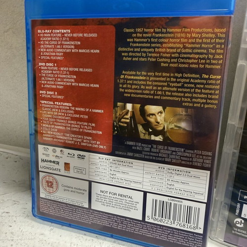 Hammer Frankenstein Collection Blu-ray like new, 4 movies with English subtitles