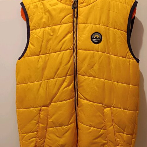 LC Waikiki sleeveless kids vest yellow like new, age 9-10