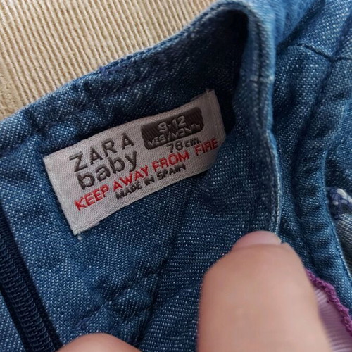 Baby dresses pack for 12 months like new, Zara and H&M
