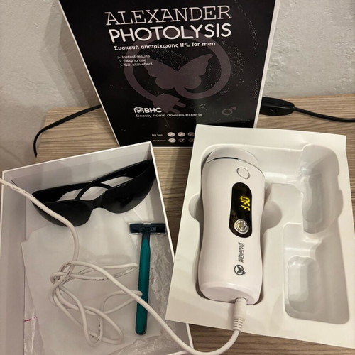 Alexander Photolysis IPL hair removal device like new with manual
