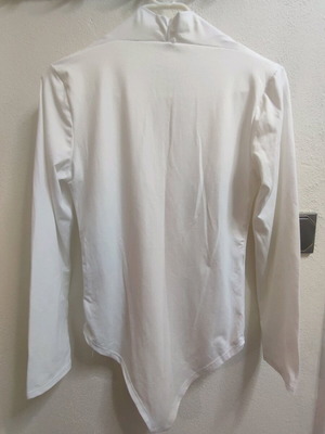 White blouse - bodysuit like new, size S
