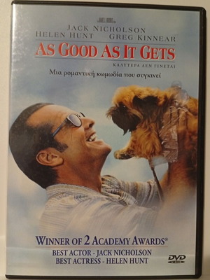 As Good As It Gets DVD like new with Greek subtitles