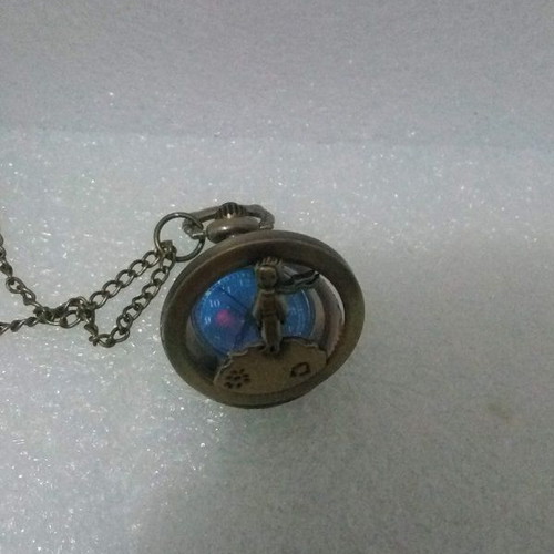 Pocket watch medallion The Little Prince vintage like new