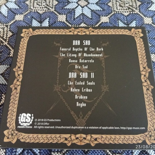 Elffor Dra Sad I&II Digipack 2CD Dungeon Synth Mortiis
