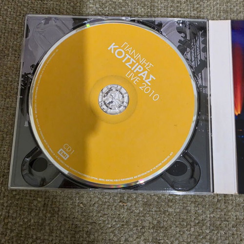 Giannis Kotsiras Live 2010 CD like new, entechno