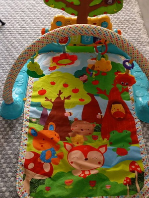 Baby gym new with musical light-up tree and hanging toys