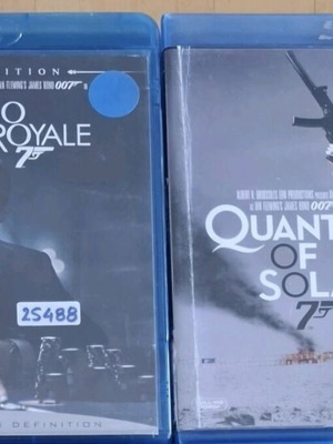 James Bond 007 Blu-ray collection of 2 movies with Greek subtitles used