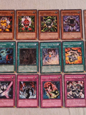 Yu-Gi-Oh! Structure Deck SD10 Machine Re-Volt 18 κάρτες 1st Edition μεταχειρισμένες