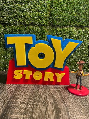 Toy Story logo decorative 3d print new