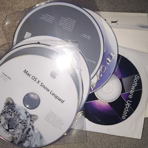 Apple macOS Snow Leopard installation CD