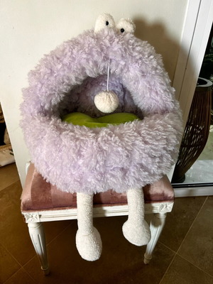 Monster cat and small dog bed like new