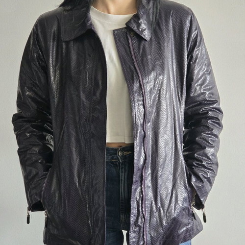 Vintage Vinyl Jacket plum like new, size M