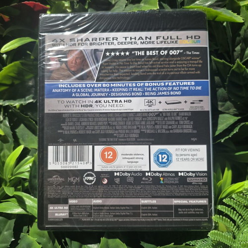 No Time to Die Collector's Edition 2-Disc 4K Ultra HD Blu-Ray
